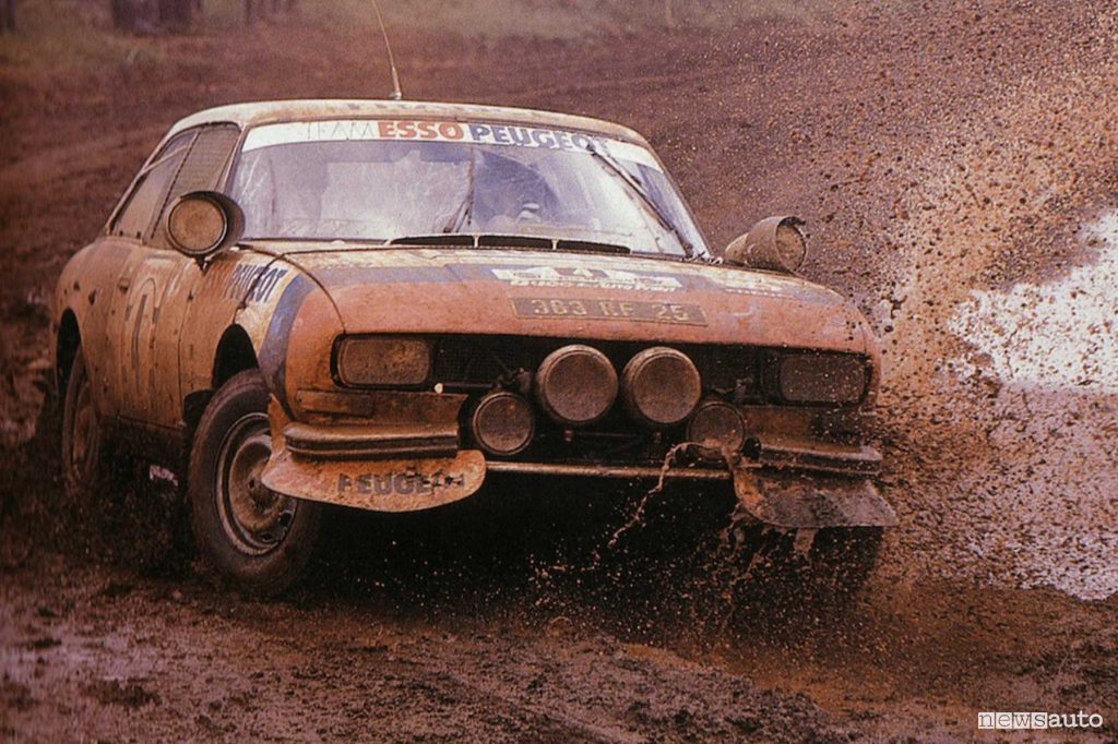 Peugeot 504 nei rally