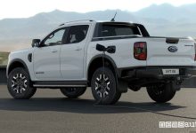 Ford Ranger Plug-in Hybrid in ricarica