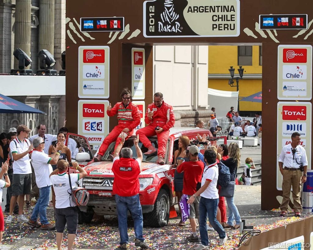 Dakar arrival on the podium 2022