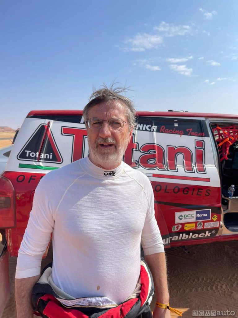 Tito Tonani at the Dakar 2024