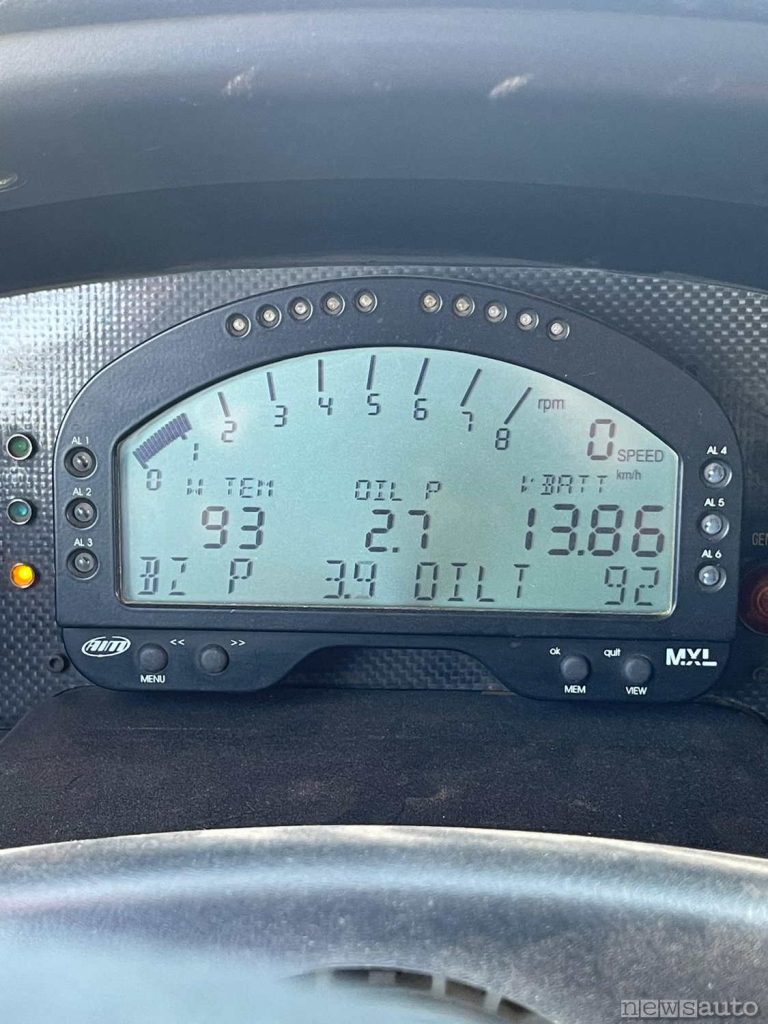 AIM display on Nissan Patrol T1 Dakar 2024