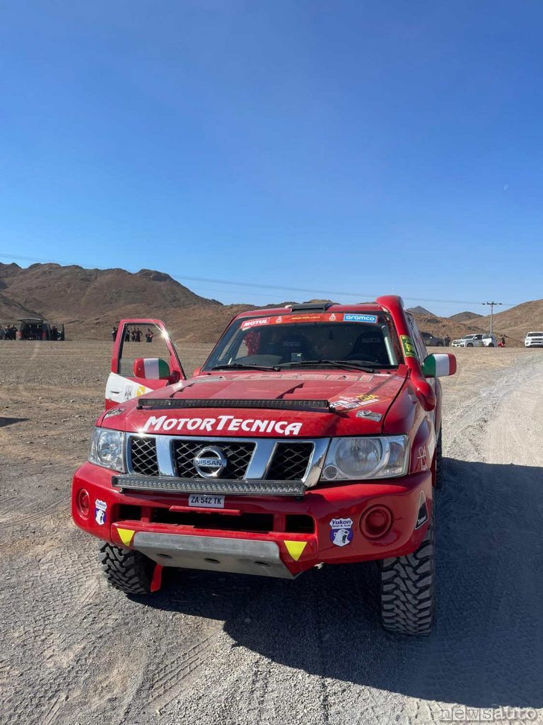 Motortechnic assistance for the Totani brothers' Nissan Patrol Dakar