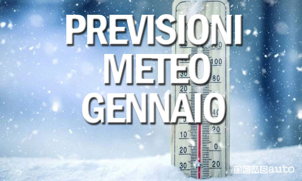 Previsioni meteo gennaio 2024 Previsioni meteo gennaio 2024