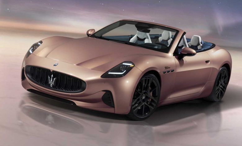 Maserati GranCabrio Folgore anteriore 3/4