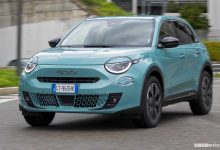 Nuova Fiat 600 Hybrid su strada