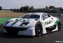 Ligier JS2 RH2 ad idrogeno in pista