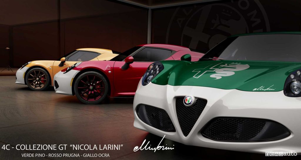 Alfa Romeo 4C collezione Nicola Larini