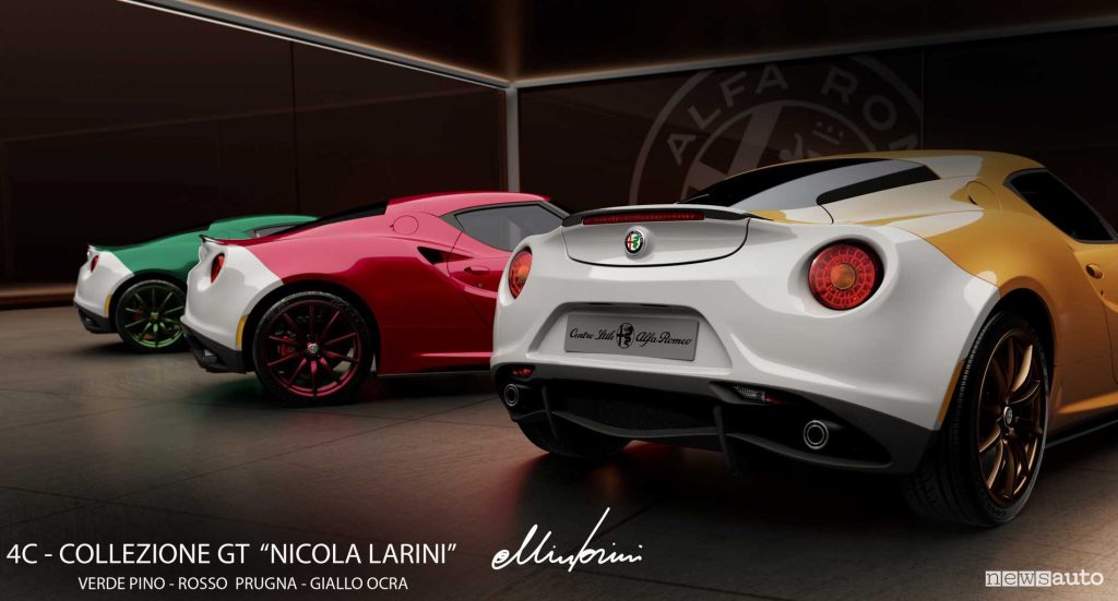 Alfa Romeo 4C collezione Nicola Larini