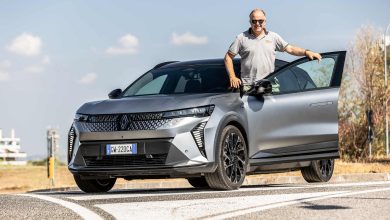 Renault Scenic E-Tech Esprit Alpine test con Giovanni Mancini